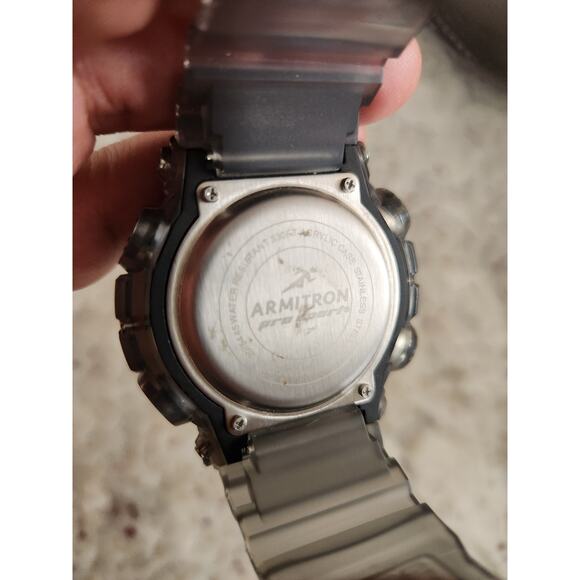 Armitron Sport Men's Analog-Digital Resin Strap Watch, 20/5445 - Picture 8 of 15